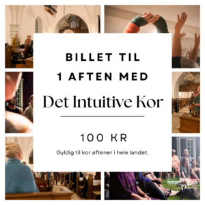 1 billet til koraften i Det Intuitive Kor